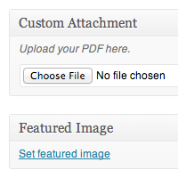 Attaching Files To Your Posts Using WordPress Custom Meta Boxes, Part 2